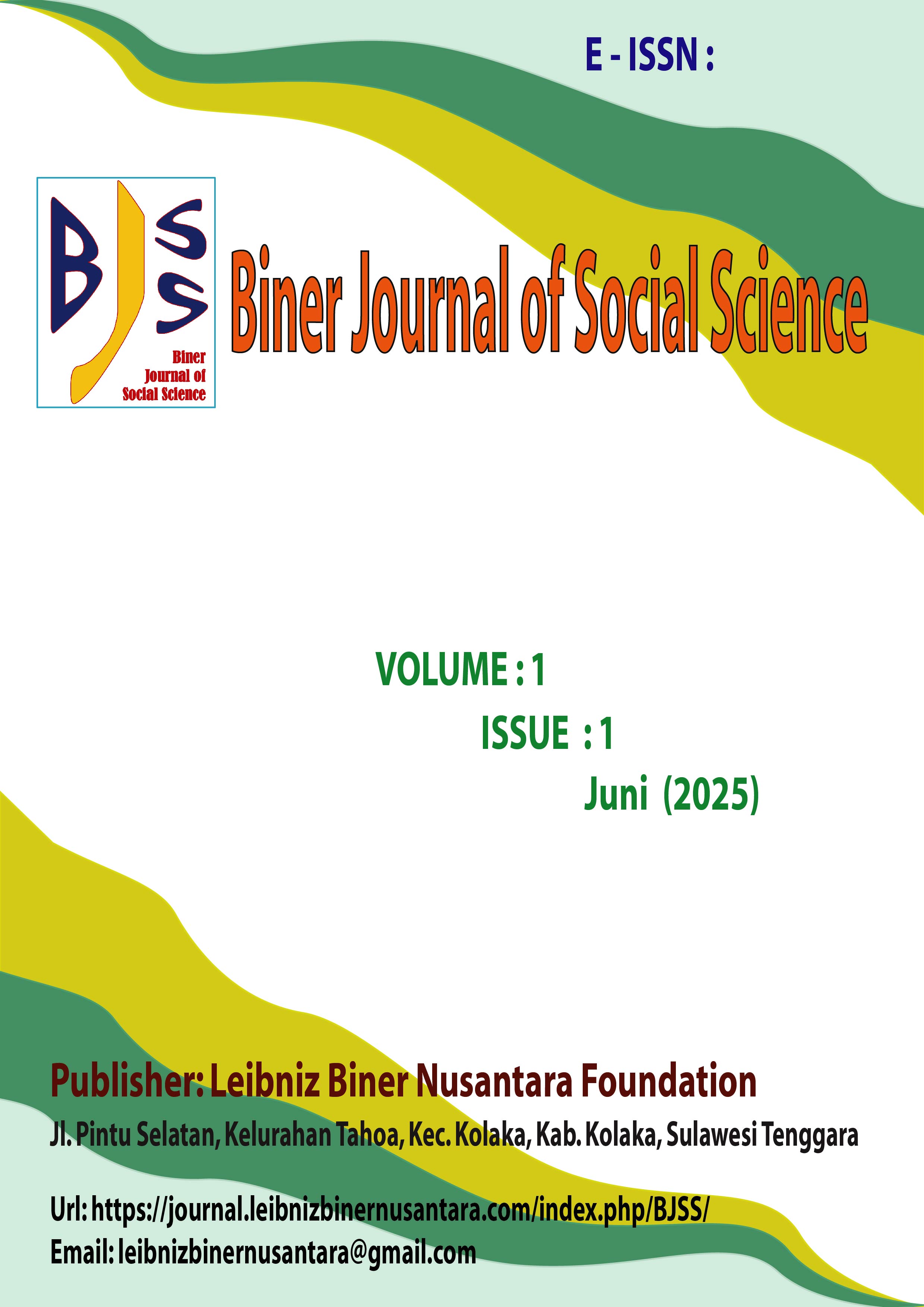 					View Vol. 1 No. 1: (2025)
				